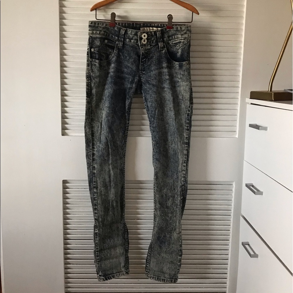 DKNY Acid Wash Jeans